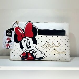 Disney Minnie Mouse 2 in 1 Makeup Bag Set